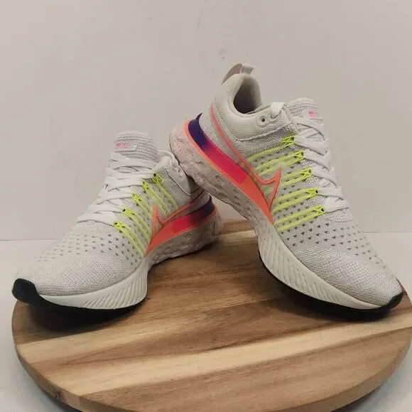Nike Wmns React Infinity Run 2 'White Gradient' Size 8.5 - Picture 7 of 12